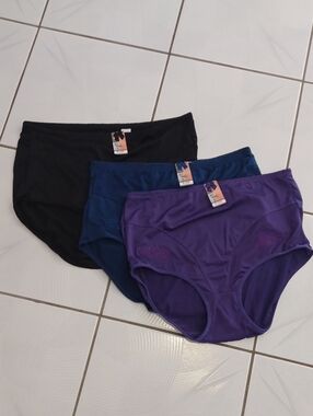 4/$30 New Embroidered Panties - Size 4XL